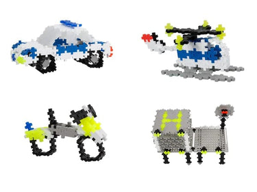 plus plus stem PLUS-PLUS - BASIC POLICE - 760 PCS